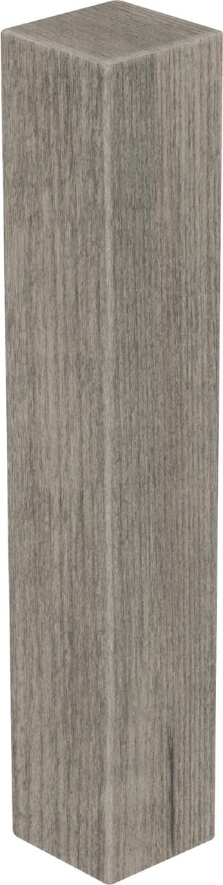 Fn Neuhofer - Neuhofer Eckenstäbchen 22 x 22 x 122 mm Seekiefer grau 2-Stab Sockelleiste
