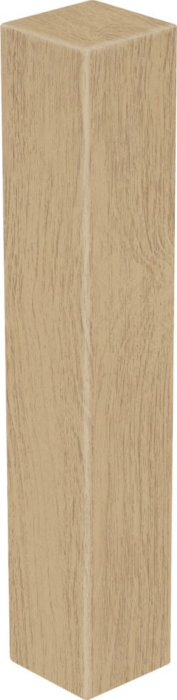 Fn Neuhofer - Neuhofer Eckenstäbchen 22 x 22 x 122 mm Eiche Burlington Sockelleiste