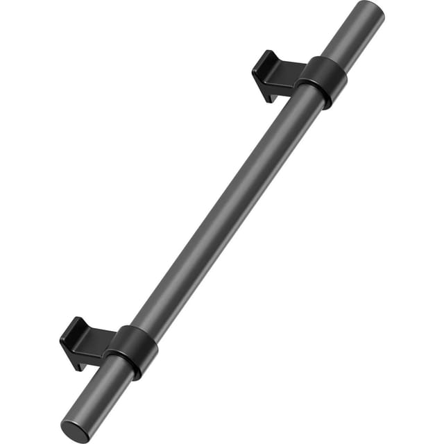 Möbelgriff Bond Breite 410mm - Schrankgriff la 320mm elegant, gun-metall/schwarz matt - Furnipart