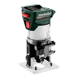 Metabo - Akku-Kantenfräse fmv 18 ltx bl 8, 2x 4,0 Ah LiHD und Ladegerät in x