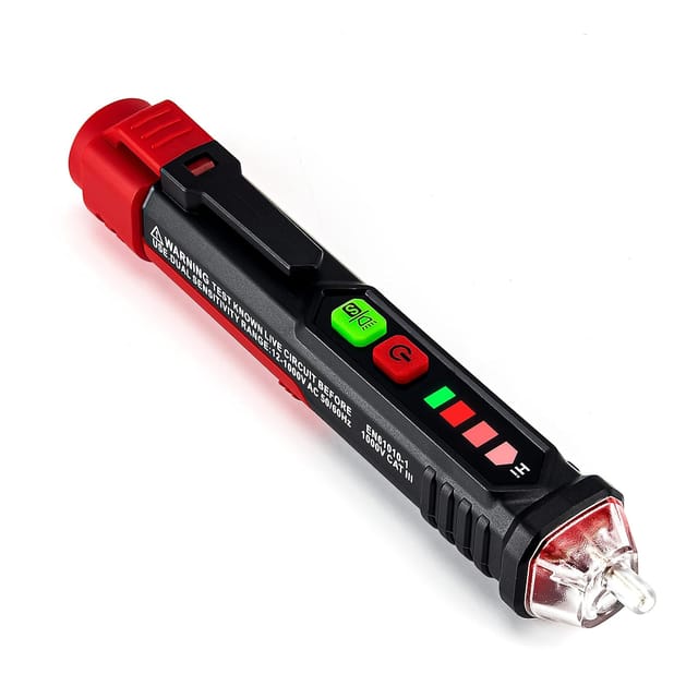 Berührungsloser Spannungsprüfer, Spannungsprüfer Mit Einstellbarer Empfindlichkeit, Elektrischer Tester, Berührungsloser Phasendrahttester