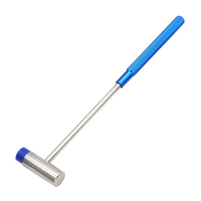 Sollbry - Doppelkopf kleiner Hammer, Mini-Metallhammer, runder Kopf, Uhrenreparatur, Bausteine, DIY-Reparaturwerkzeug für Handwerk, Uhr, Einstellung,