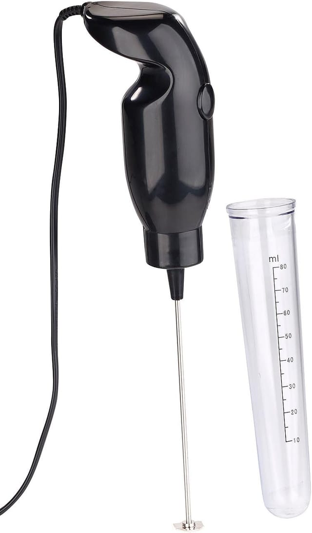 Elektrischer Quirl-mini-handmixer Mit Mixbecher-aufsatz, 15 Watt (frappe Handmixer, Quirl Mixer, Zerkleinerer)