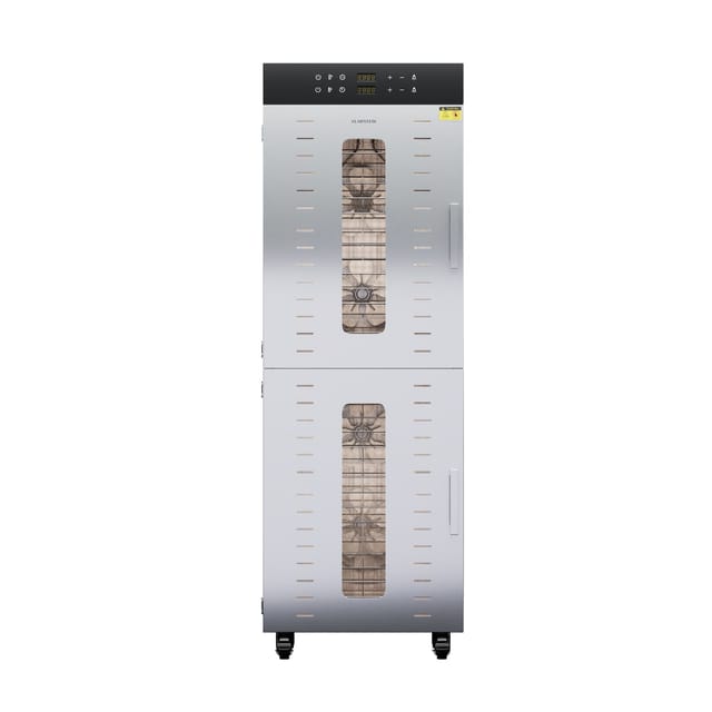 Klarstein - Leistungsstarker Heißluft-Food-Dehydrator mit viel Platz - das gesunde & sichere Küchengerät - als Toaster & Küchenmaschine leicht zu