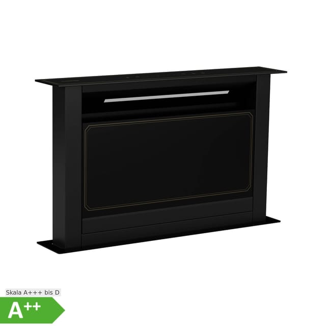 Klarstein Victoria Downdraft Dunstabzugshaube - A Energieeffizienz, 713,8 m³/h Luftstrom, Superleise 52 dB, Touchscreen, Spülmaschinengeeignete