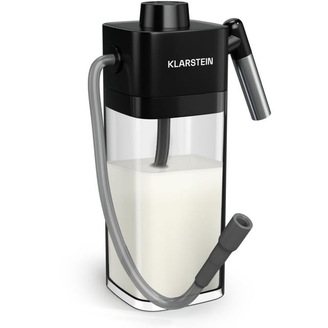 Klarstein - SteelPresso Milchaufschäumer – 0,55L, Elektrisch, Für Cremigen Milchschaum, Einfache Reinigung, Kompatibel Mit SteelPresso