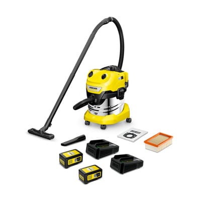 Karcher - Kärcher Akku-Nass-/Trockensauger wd 4-18 s Dual Battery Set
