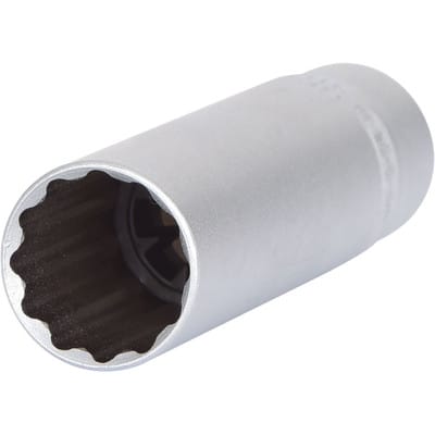 3/8' Spezial-Zündkerzen-Stecknuss, extrem dünnwandig, 14mm
