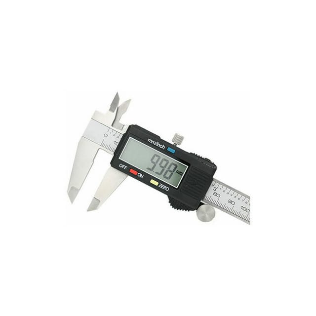 Digitaler Messschieber, Elektronischer Digitaler Messschieber Mit Großem Bildschirm Aus Edelstahl, Genauigkeit 0,01 Mm (0–300 Mm)