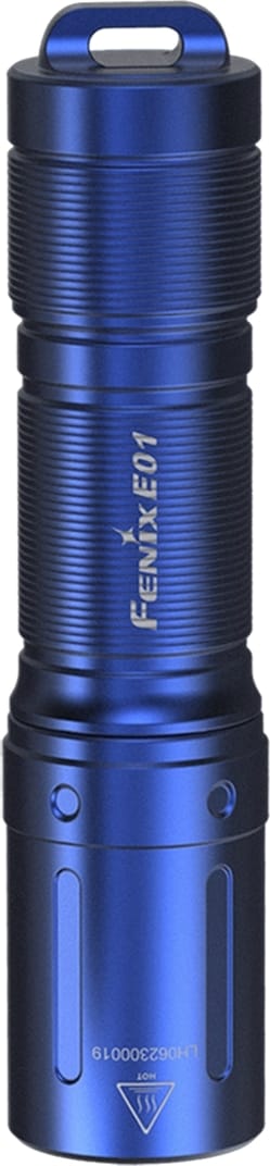 LED-Taschenlampe E01 V2.0, für den Schlüsselbund, blau - Fenix