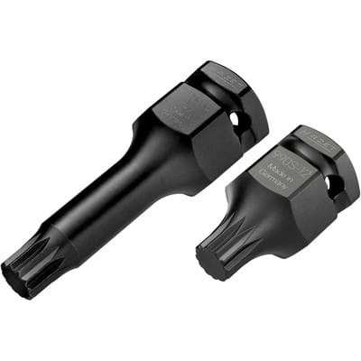 Schlag-, Maschinenschrauber Schraubendreher-Steckschlüsseleinsatz Satz 990S-12/2, 3/4 (20 mm) Vierkant hohl, 1/2 (12,5 mm) Vierkant hohl, 24 m - Hazet