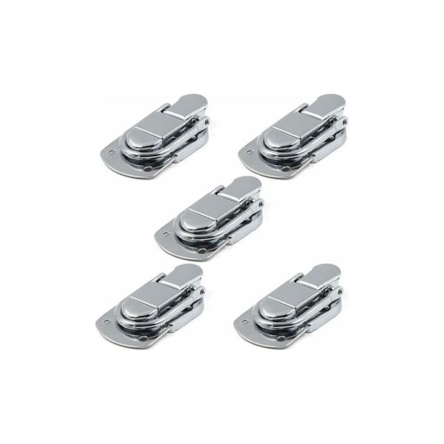 Lablanc – Hebelverschluss, Kippriegel, 5 Stück Kippriegel Aus Edelstahl Für Schachteln, Geschenkboxen, Schubladen, Schränke, Erste-hilfe-sets, Werkzeugkästen
