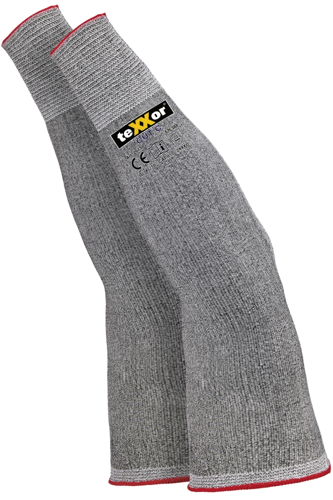 Texxor® Schnittschutz-armstulpe Black Cut®c Grau-meliert Gr. 12