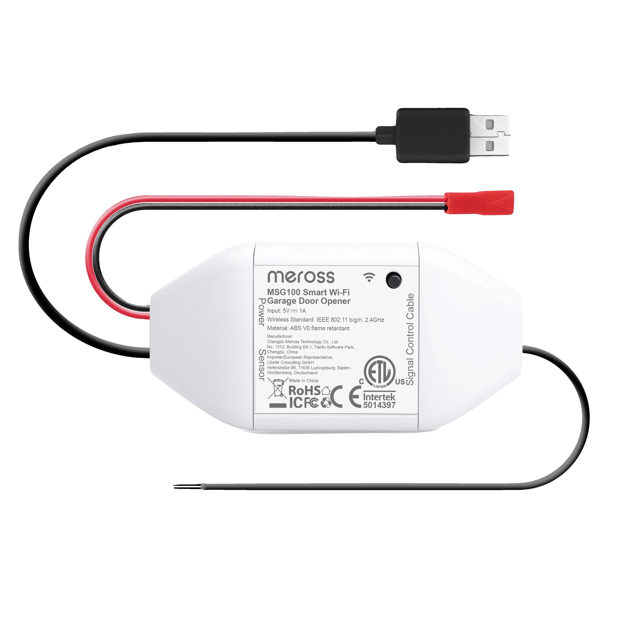 Garagentoröffner, Smart-home-kompatibilität, Sicherheitswarnungen, Eu-kompatibel Mit Homekit