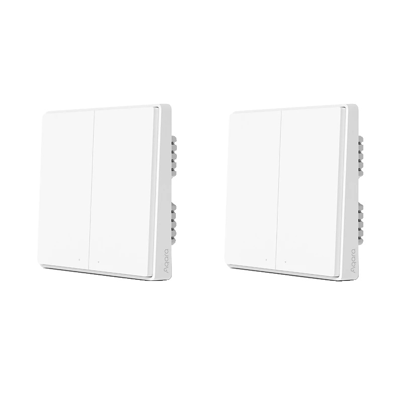 Intelligenter Wandschalter, Zigbee-kompatibel, Drahtlose Fernbedienung, 2 X D1 Mit 2k Neutralleiter