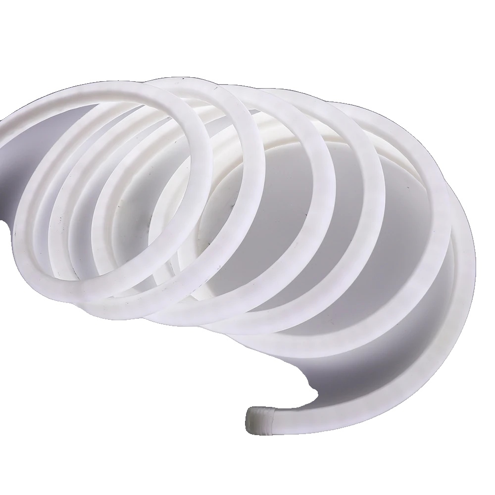 Neon-led-streifen, Ip67 Wasserdicht, Energieeffizient, 6000 K Weiß, 220 V Eu-stecker, 20 M