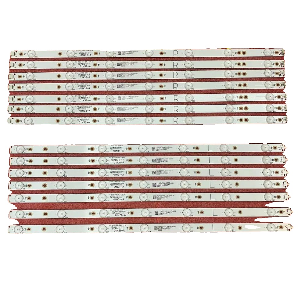 Led-streifen, 1110 Mm Lang, Aus Aluminium, Kompatibel Mit Verschiedenen Tv-modellen, Stromverbrauch 4 W/m, Durchschnittliche Lebensdauer 100.000 Stunden
