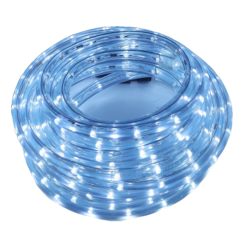 Led-lichterkette, Wasserdicht Für Den Außenbereich, Mehrfarbig, Weiss, 13 M
