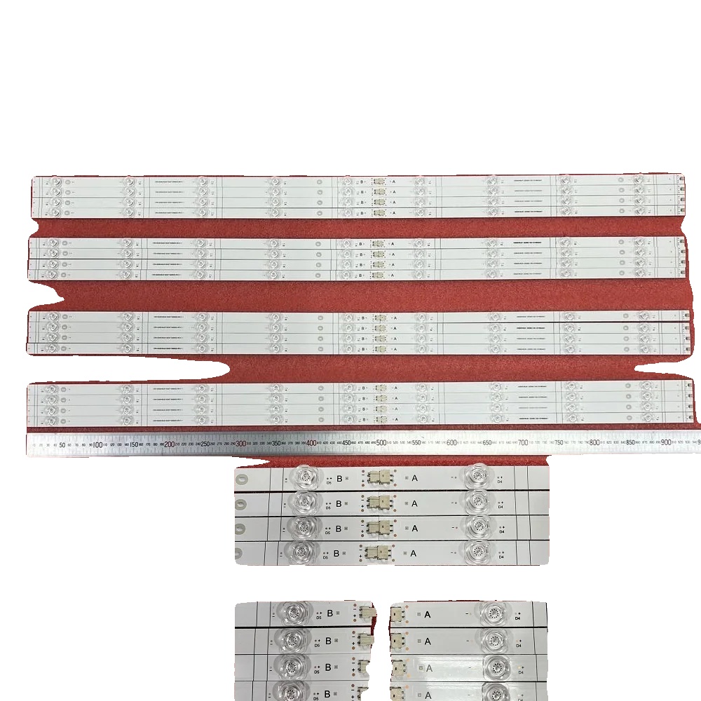 Led-streifen, Smd-leds, Kompatibel Mit Bestimmten Tv-modellen, Lichtstrom 62 Lumen, Durchschnittliche Lebensdauer 100.000 Stunden