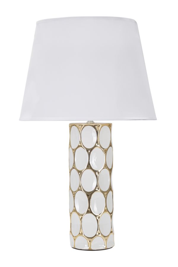 Glam Carv Tischlampe Ø 34,5 X 56 Cm