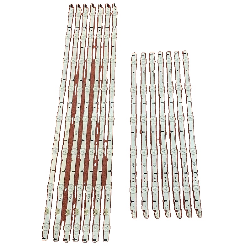 Led-streifen, Kupfermaterial, 1270 Mm Länge, Kompatibel Mit Verschiedenen Modellen, Gleichstromversorgung, Durchschnittliche Lebensdauer Von 100.000 Stunden