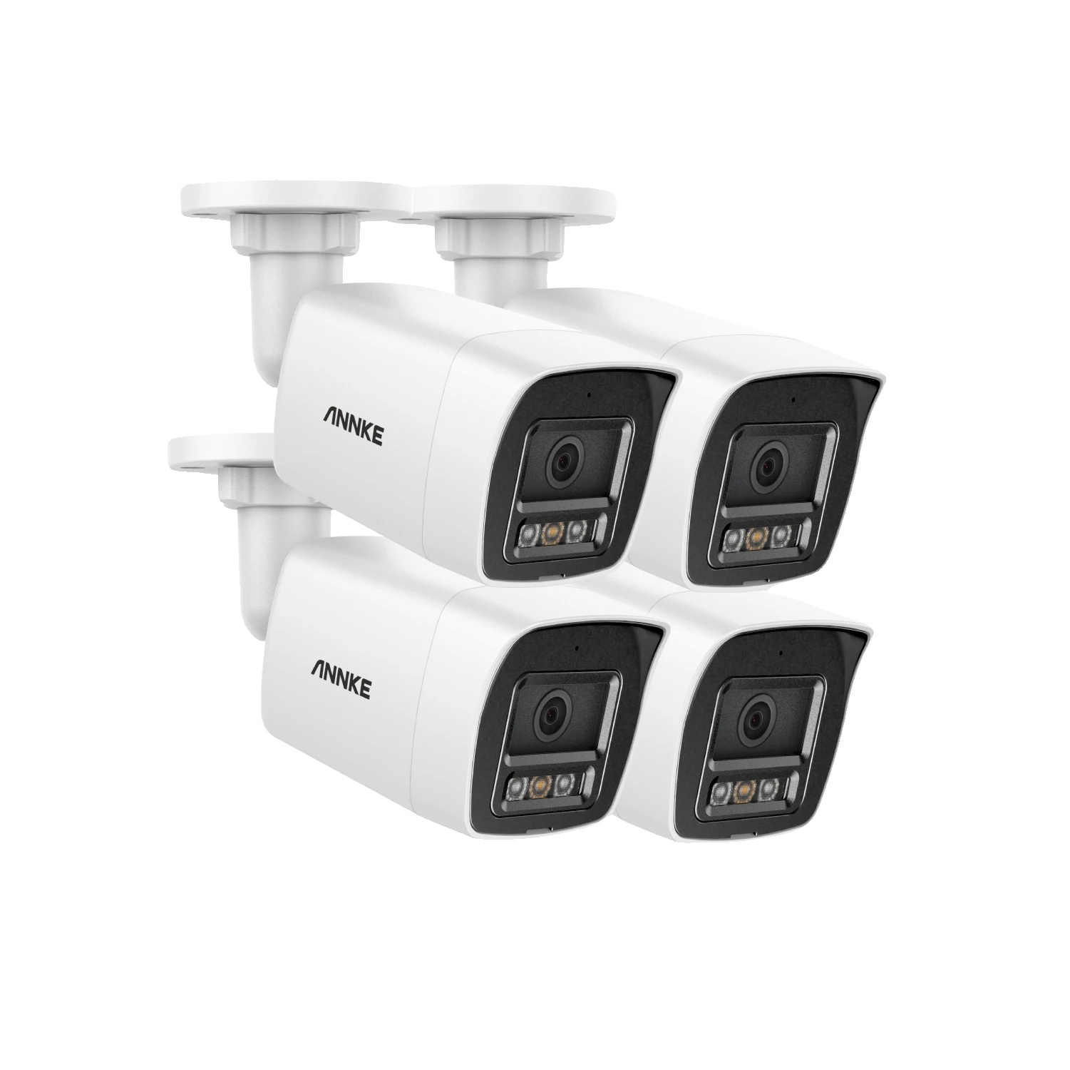 Netzwerkkamera, 8 Mp Auflösung, Intelligente Dual-lichterkennung, 4 Stück I91dl