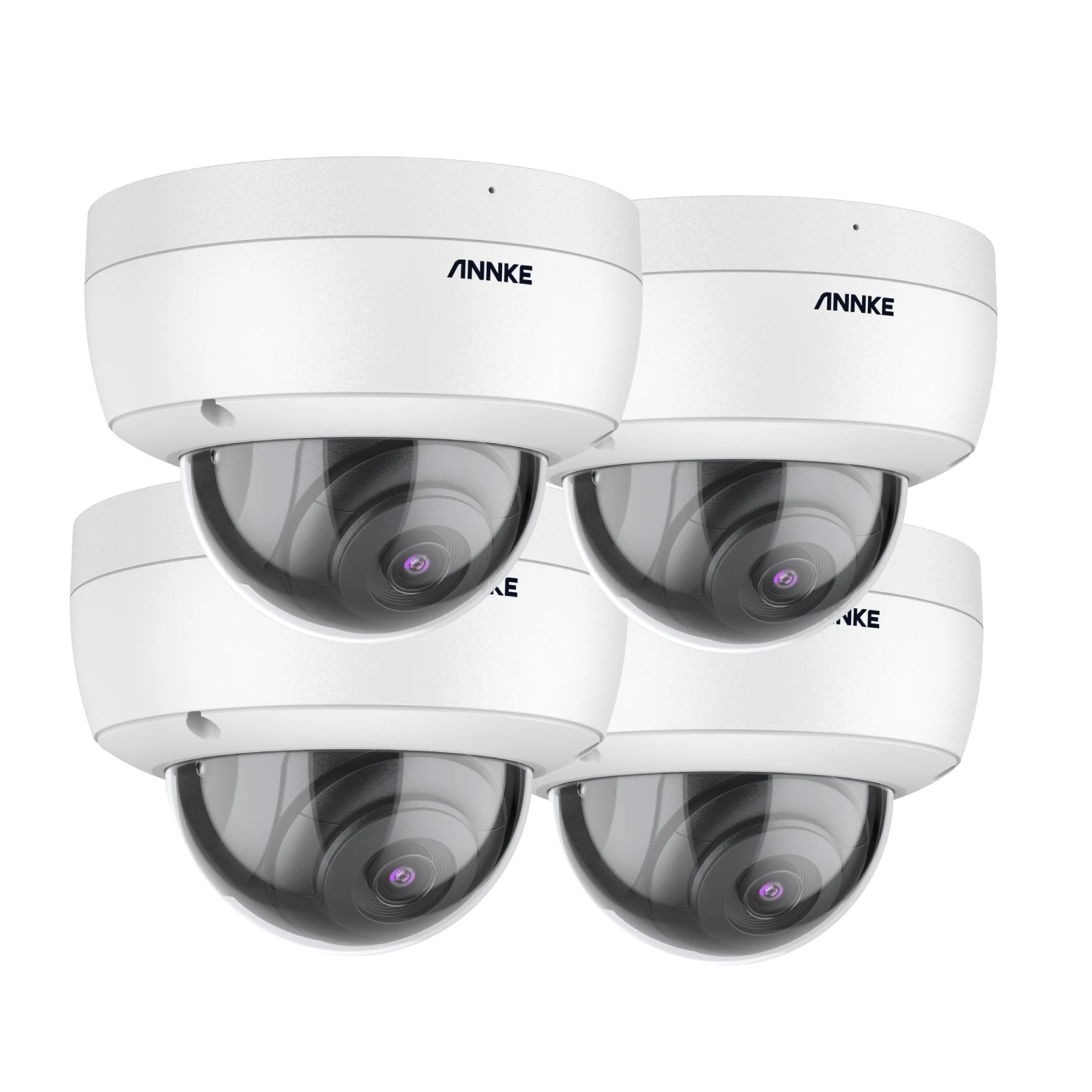 Dome-kamera, 5 Megapixel, Nachtsicht, 4-teiliges Kamera-set