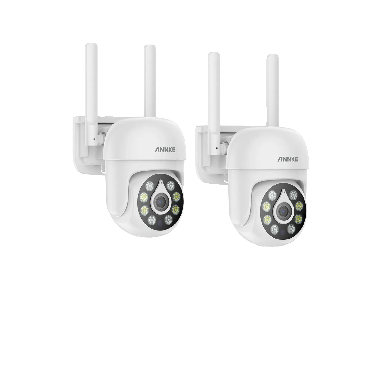 Sicherheitskamera, Nachtsicht, Wetterfestes Design, 5 Mp, 2 Stück I51cp