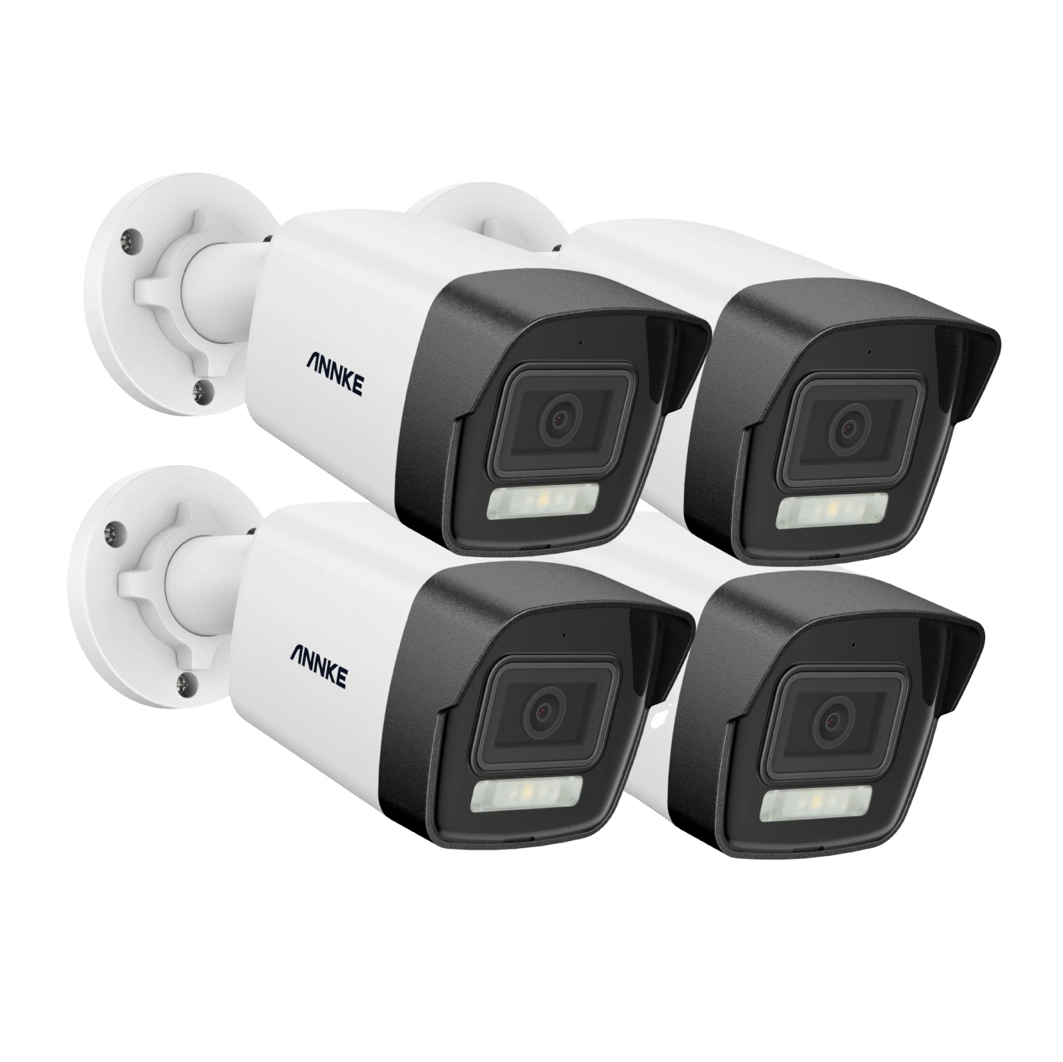 Ip-überwachungskamera, 8 Mp Auflösung, Bewegungserkennung, 4er-pack