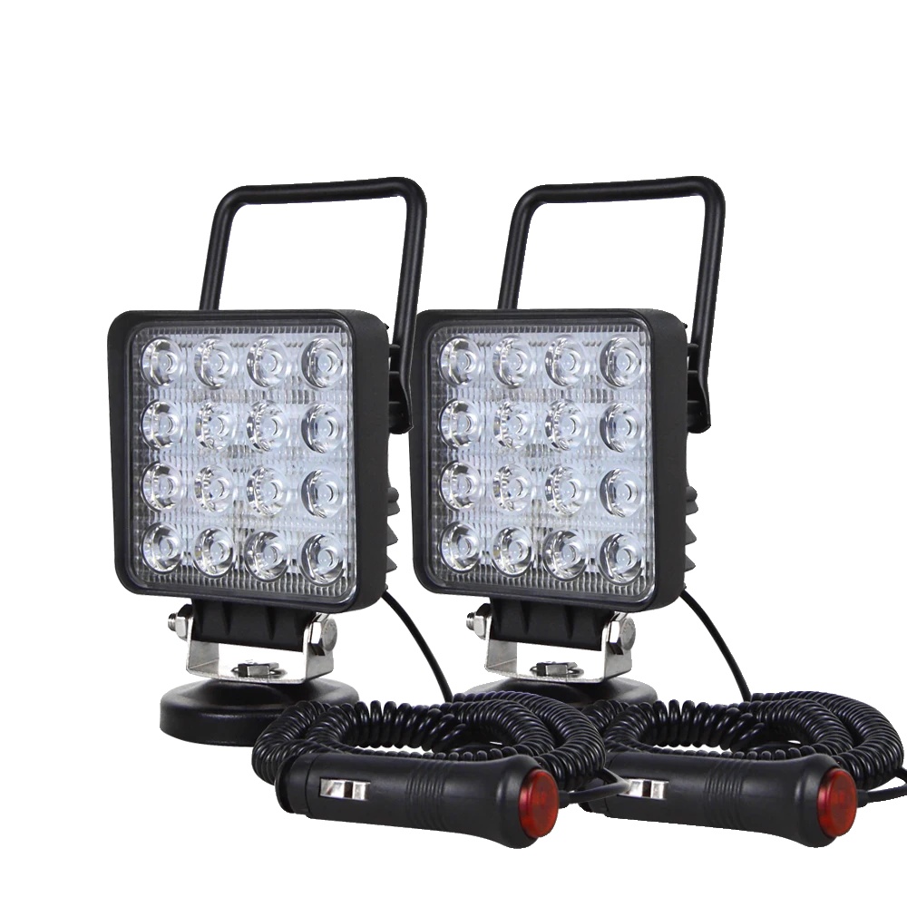Arbeitsleuchte, Kombinierter Lichtkegel, Hohe Lichtleistung, 2 X 48-w-scheinwerfer