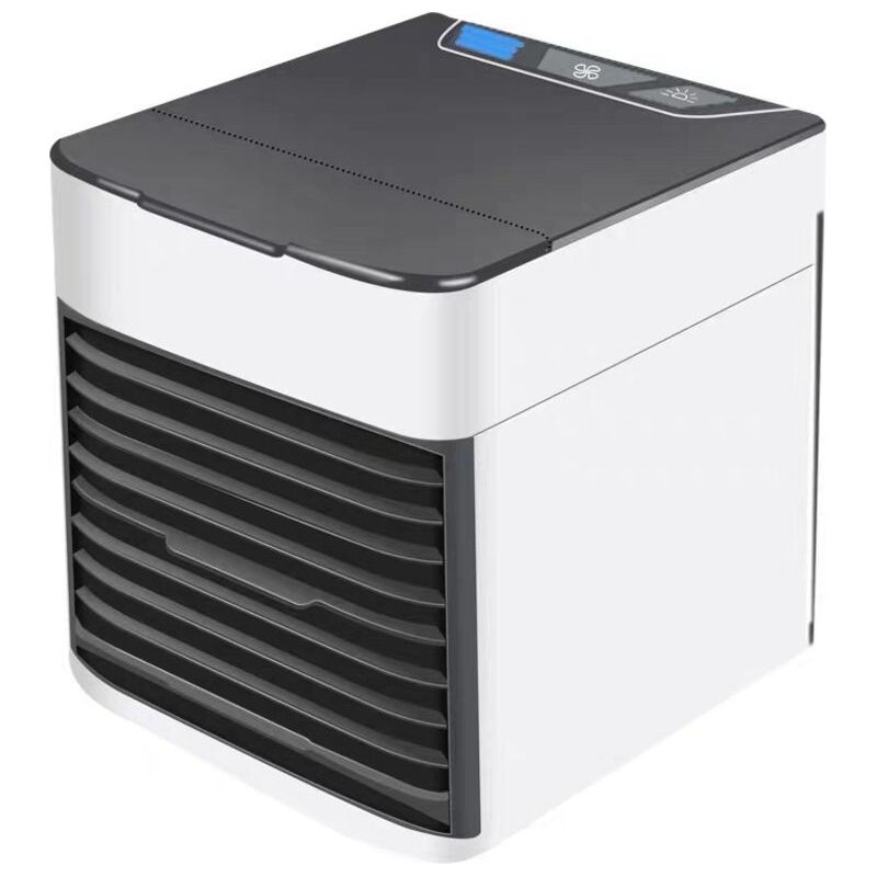 Mini-luftkühler Mit Wasserenthärter, Kleiner Usb-ventilator Für Studentenwohnheim Und Büro, Luftbefeuchter Mit Eiswürfelfunktion