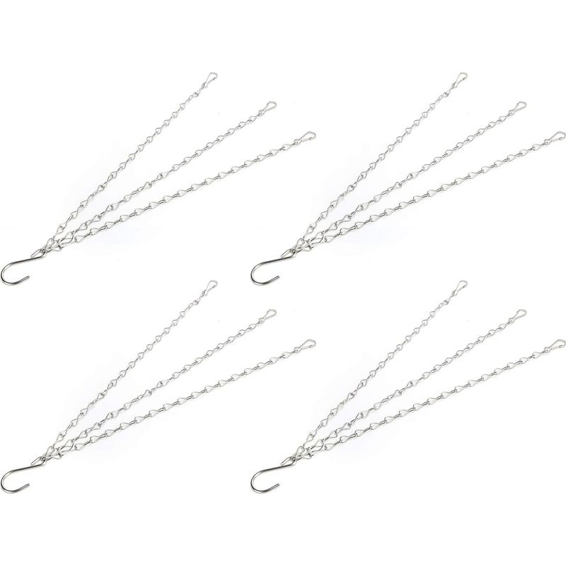 Satz Mit 4 Rosvola-aufhängungsketten Aus Robustem Edelstahl