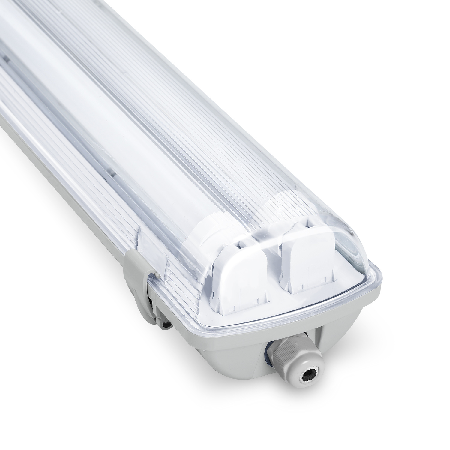 Randaco Led Feuchtraumleuchte 2-flammig Ip65 24w 150 Cm T8 G13, Neutralweiß 4000k, Für Keller Garage Werkstatt