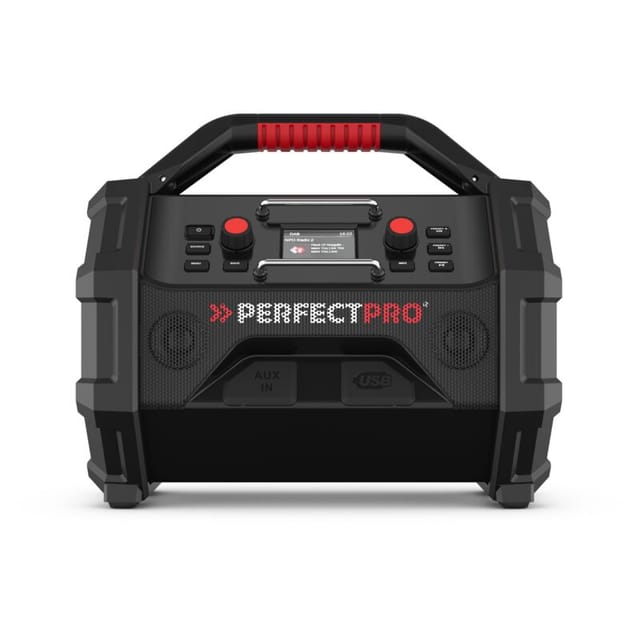 Baustellenradio rocktagon 18V AMPShare, Multi-Battery System - Perfectpro
