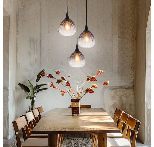 LED Hängelampe Esstischleuchte Rauchglas Pendellampe 3 flammig Wohnzimmer, Metall schwarz, 3x 7W 3x 806lm warmweiß, DxH 44 x 120 cm