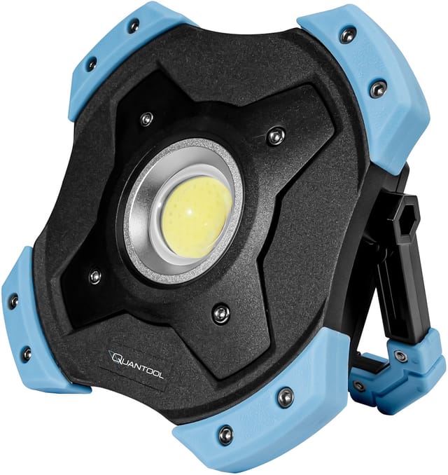 Brüder Mannesmann Q30670 Quantool LED Arbeitsleuchte akkubetrieben 30 W 2000 lm