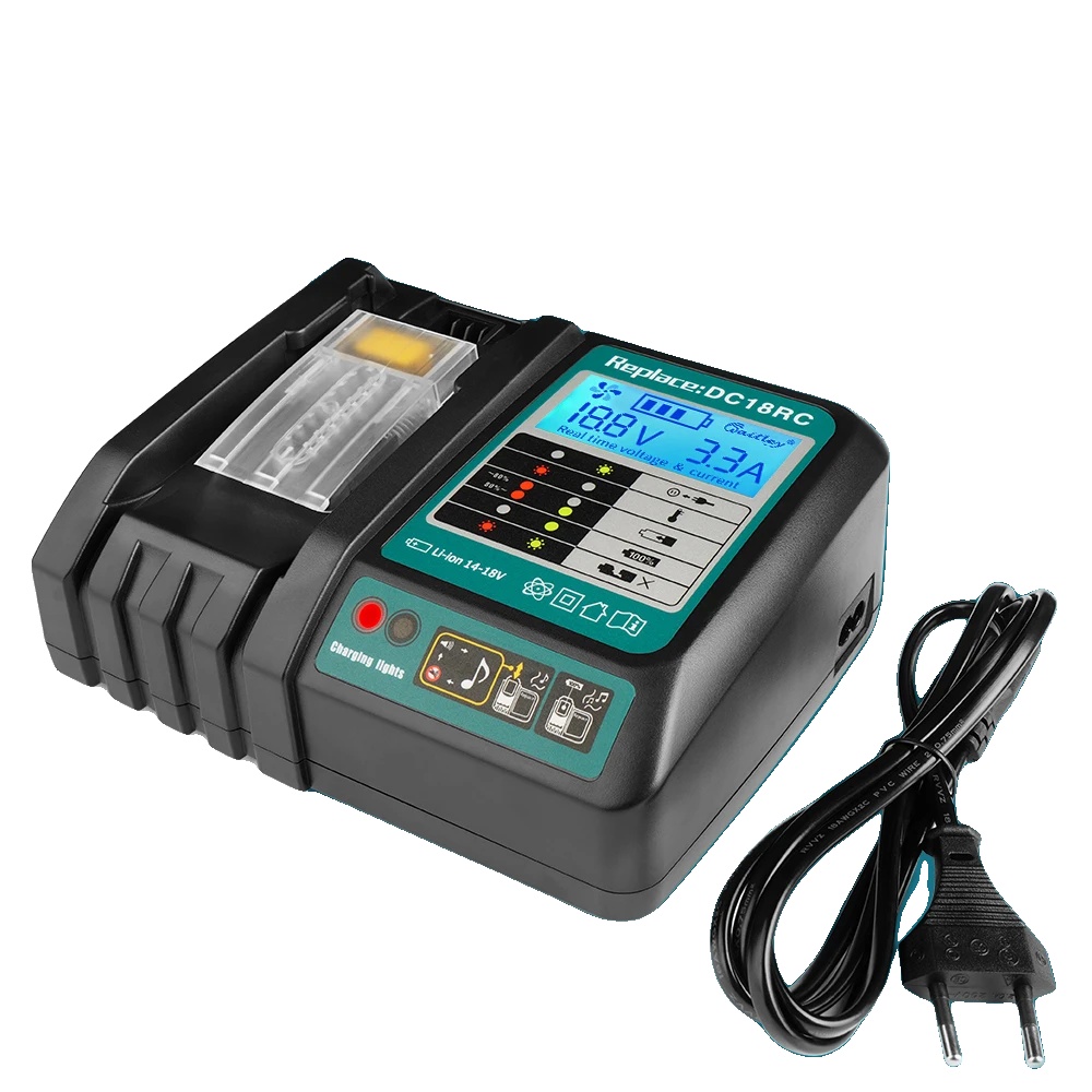 Ladegerät, Intelligentes Laden, Lcd-display, Lcd-bildschirmversion