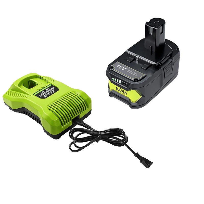 Ersatzakku, Lithium-ionen, 18 V, Kompatibel Mit Ryobi, 1,6 Ah, 1 Ladegerät