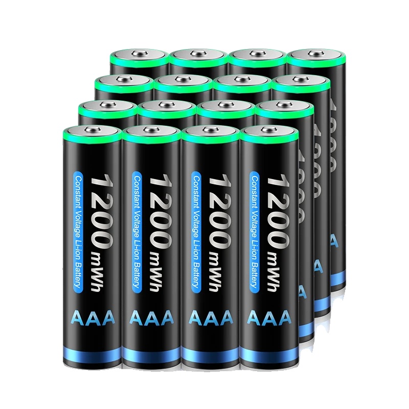 Wiederaufladbarer Akku, Hohe Leistung, Umweltfreundliches Design, 16 Aaa-batterien