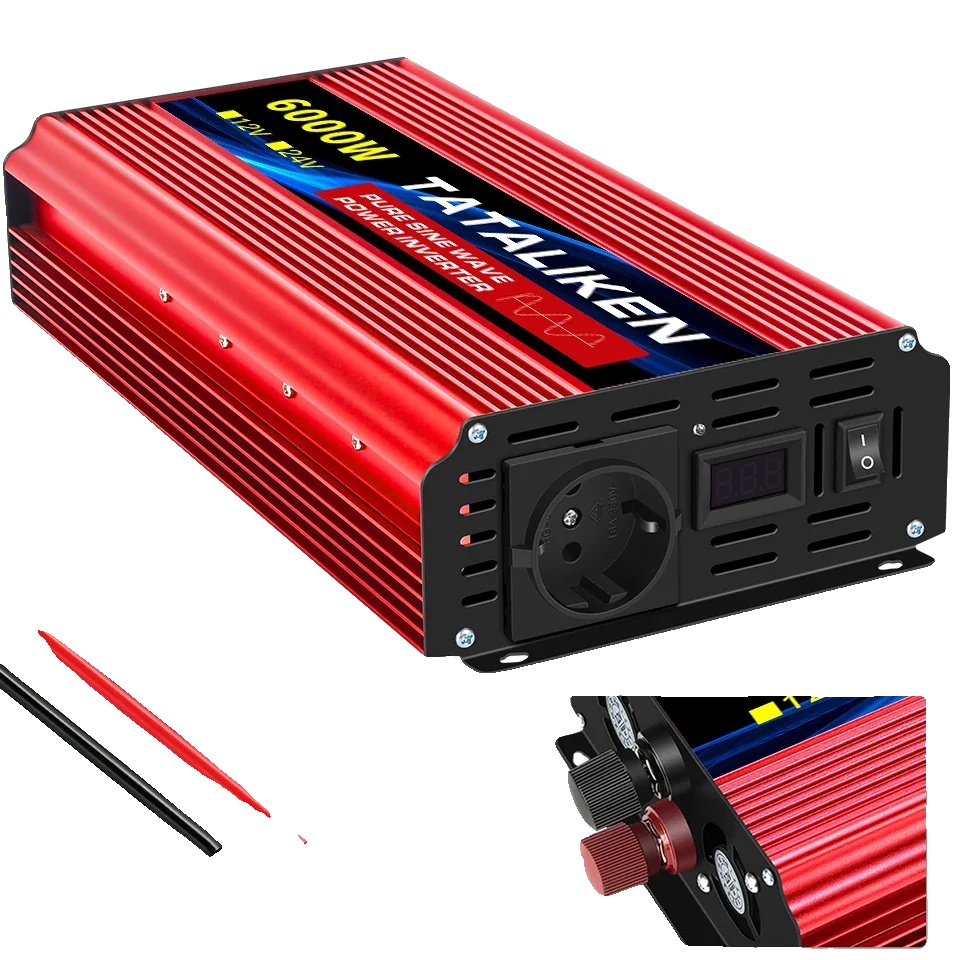 Usv, 1000 W Nennleistung, Ce-zertifiziert, 12 V, 6000 W, 50 Hz, Eu