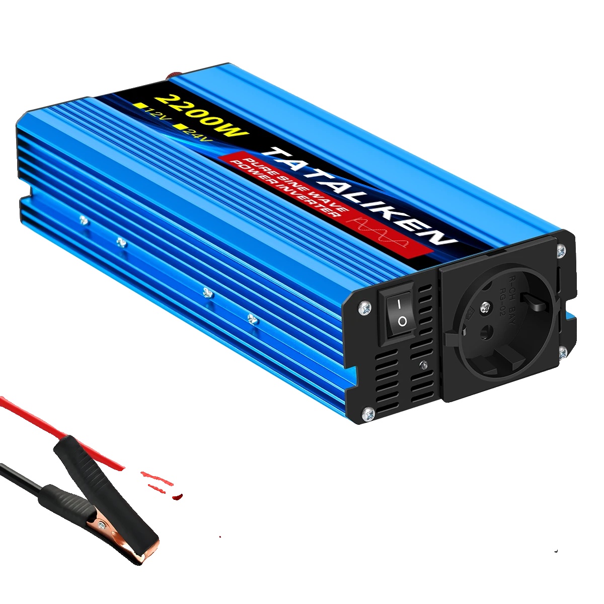 Wechselrichter, Dc/ac-wandler, Hocheffizient, 2200 W, 12 V