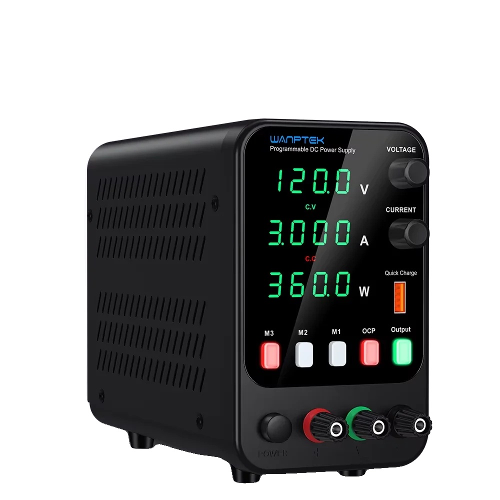Labornetzteil, Einstellbare Ausgangsleistung, Sicherheitsfunktionen, 120 V 3 A Aps1203h
