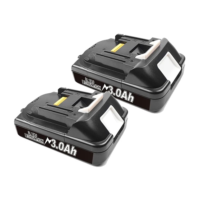 Ersatzakku Für Elektrowerkzeuge, 9000 Mah Kapazität, 18 V Spannung, 2 X 3,0 Ah Akkus