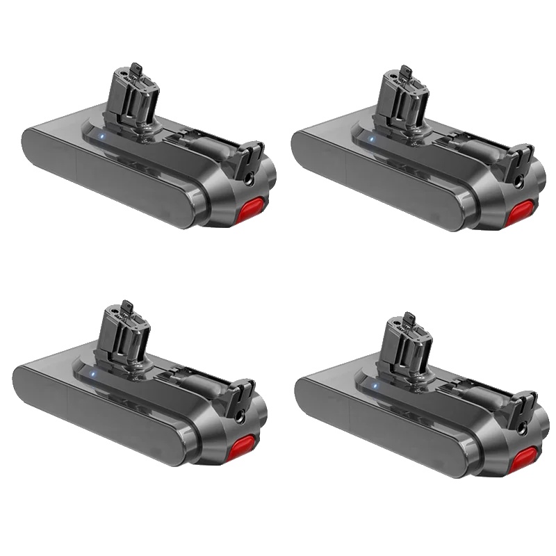 Akku, 6000/8000 Mah, Wiederaufladbar, 4er-pack 6000 Mah