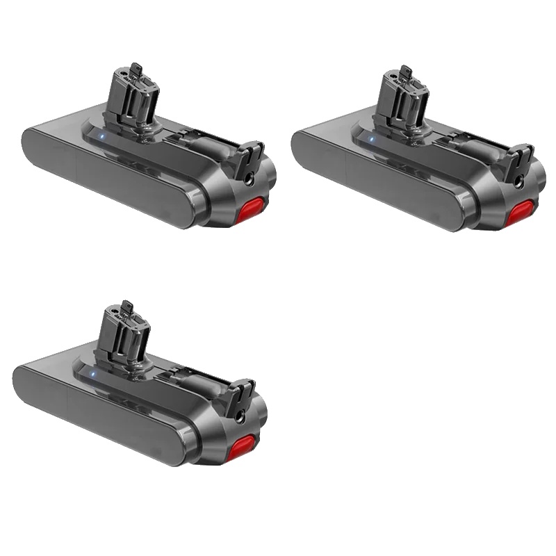 Akku, 6000/8000 Mah, Wiederaufladbar, 3er-pack 8000 Mah