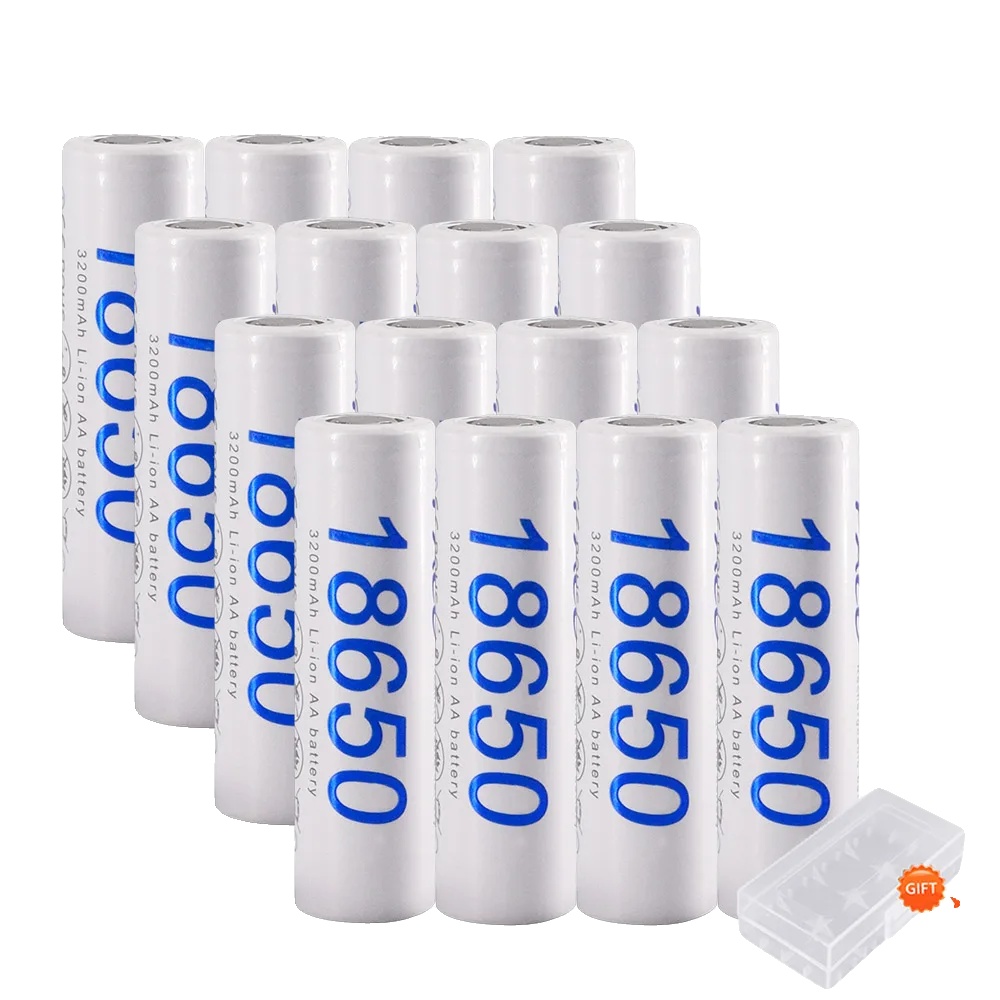 Wiederaufladbarer Lithium-akku, 3200 Mah Kapazität, Hohe Entladestromstärke, 16 Stück