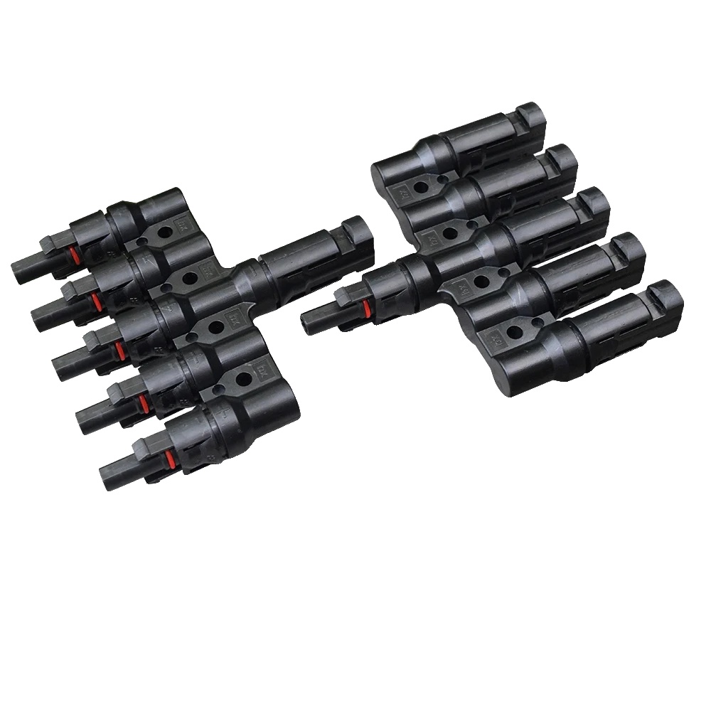 Adapter, Solarmodulanschluss, Parallelschaltung, 1 Paar 5-in-1-adapter