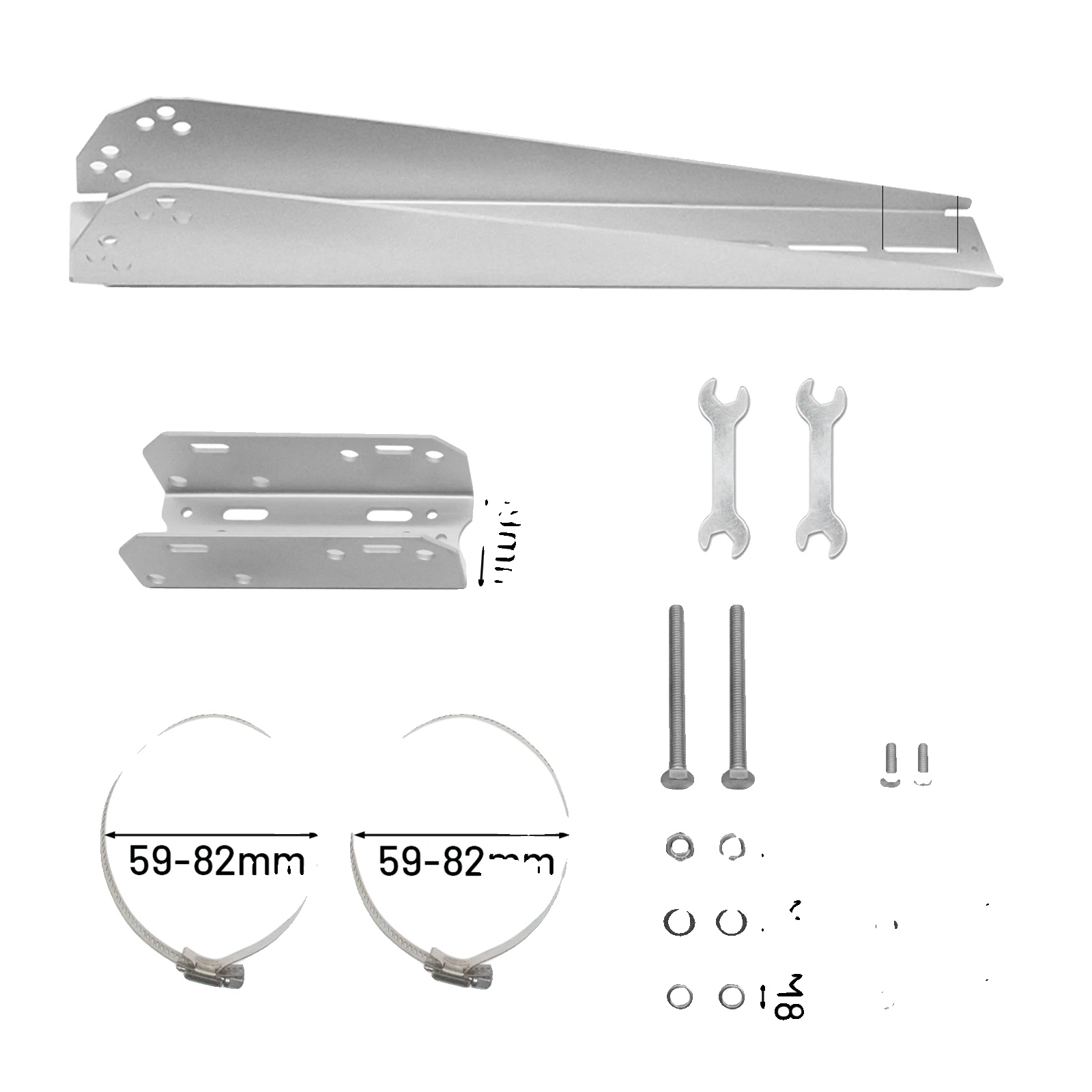 Solarmodulhalterung, Verstellbares Design, Robuste Konstruktion, Große Größe