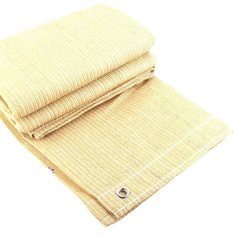 Sonnensegel, Strapazierfähiges Hdpe, Uv-schutz, Beige, 1 M X 6 M