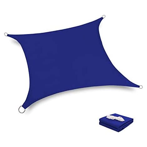 1 Sonnensegel, Gleichseitiges Dreieck, Strickgewebe, Wasserdicht, Uv-schutz, Terrasse, Garten, Pergola